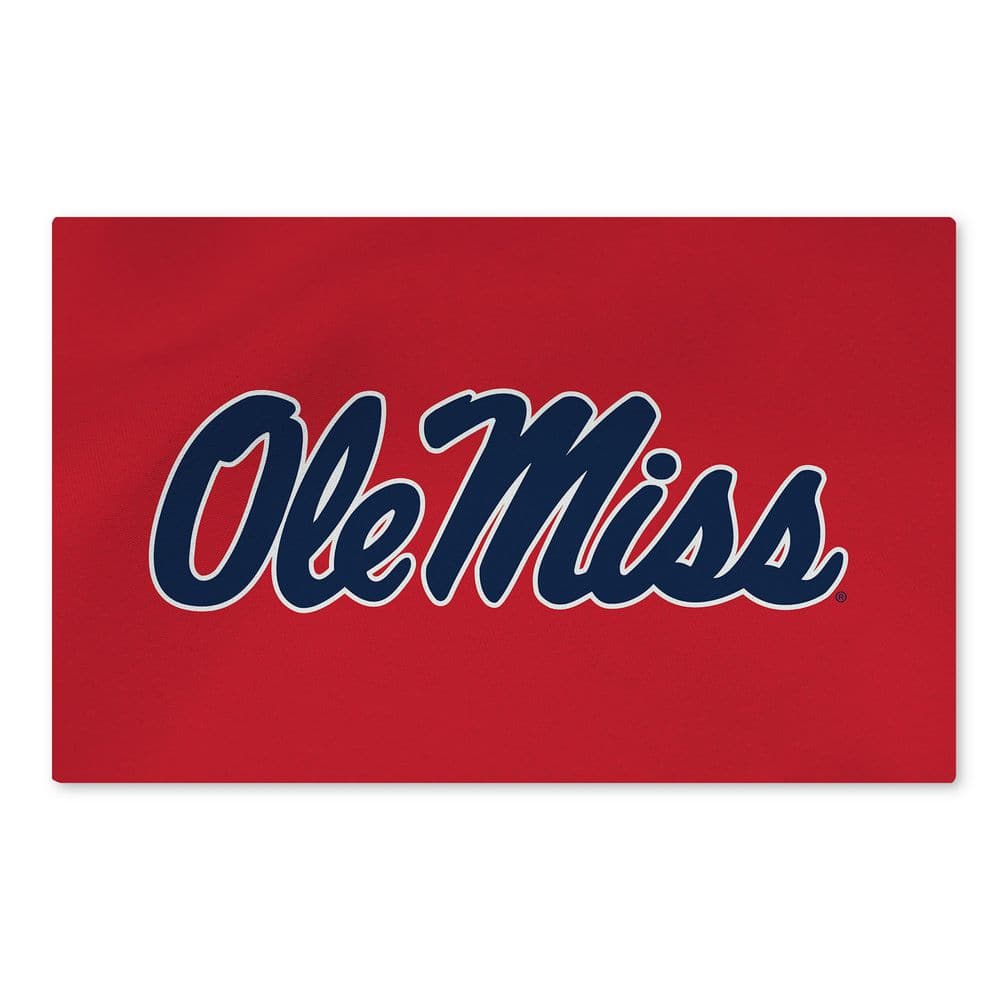 Ole Miss Rebels NCAA Logo Washable Rug 20 in. x 32 in Area Rug price history on PriceWatchPro