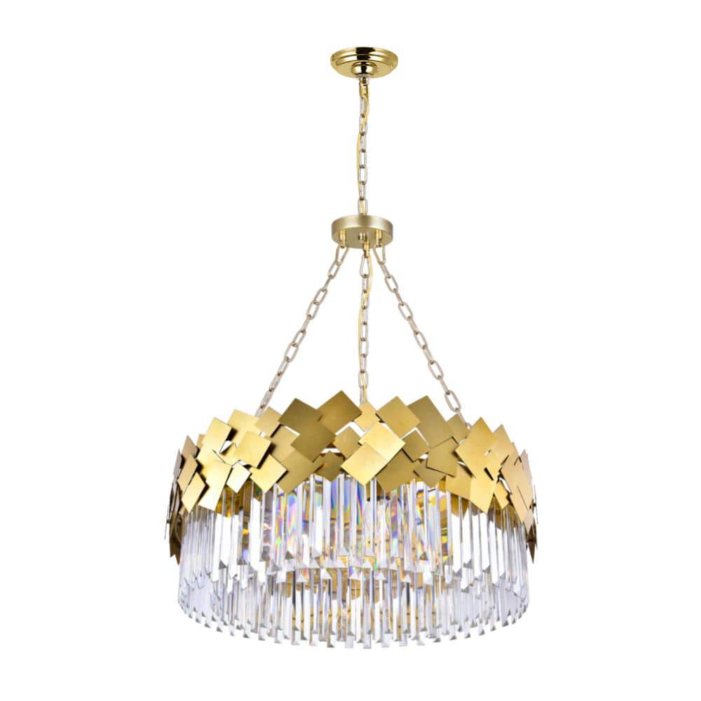 Panache 8 Light Down Chandelier With Medallion Gold Finish price history on PriceWatchPro