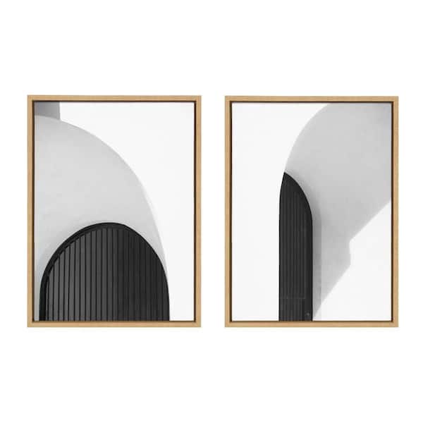Sylvie "Doorway 1 and 2"-by Alicia Abla 2 Piece Framed Art Print 18 in. x 24 in.