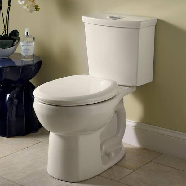 H2Option 0.92/1.28 GPF Dual Flush Toilet Tank Only in Linen
