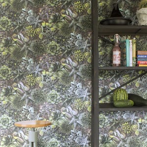 Succulent Green Wallpaper Sample