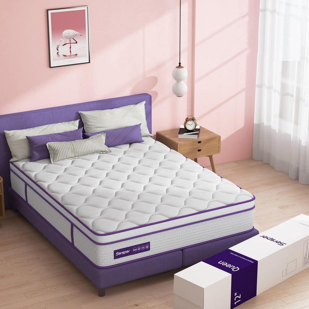 King size mattress deals purple