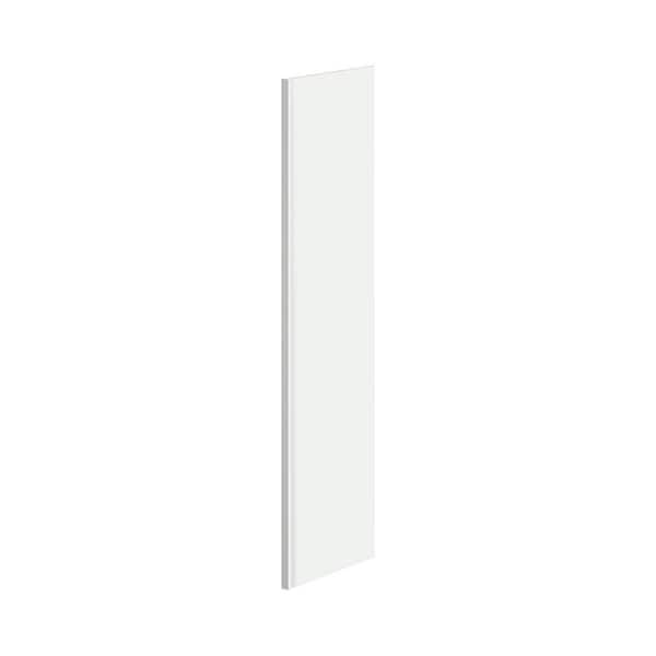 Emerson Pure White Refridgerator End Panel (24-in. W x 84-in. H x 1.5 in. D)