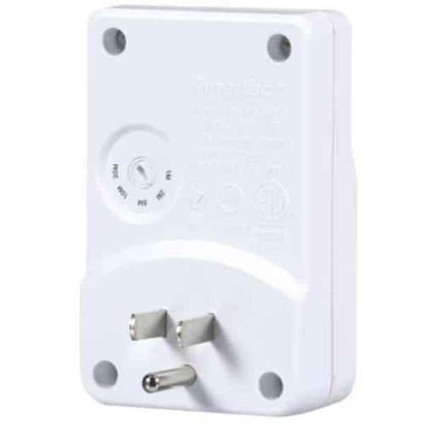 White Wireless Motion Sensing Plug-In Light Control