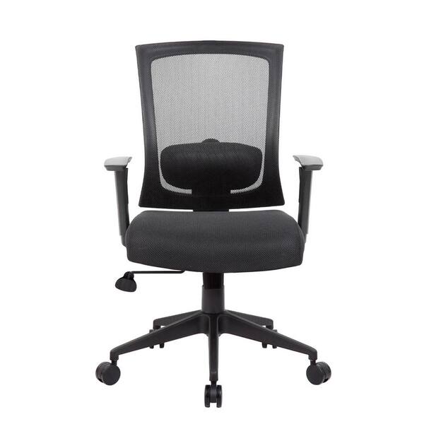 FORTEM Lumbar Support Office Chair, Lumbar Support Pillow, Mesh, Black  857181007034