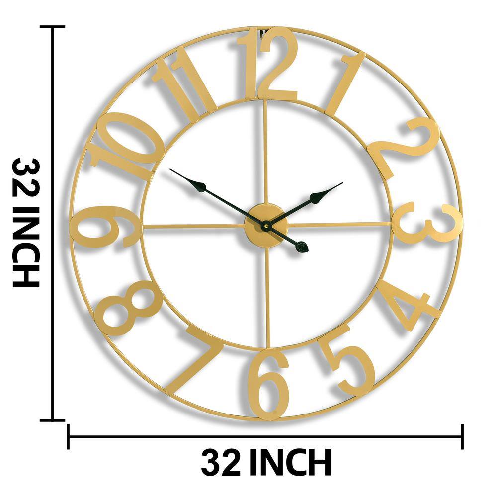https://images.thdstatic.com/productImages/6ed08132-405e-46a5-9860-f5011c947305/svn/gold-sorbus-wall-clocks-clk-wal80n-gld-4f_1000.jpg