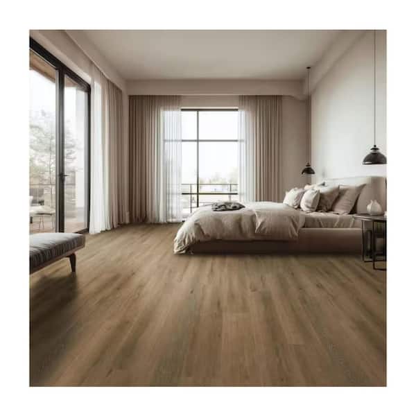 MSI Take Home Sample-Beck Brown Warm Brown Oak Click Lock
