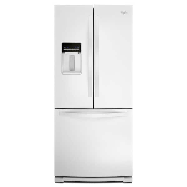 Whirlpool 19.7 cu. ft. French Door Refrigerator in White