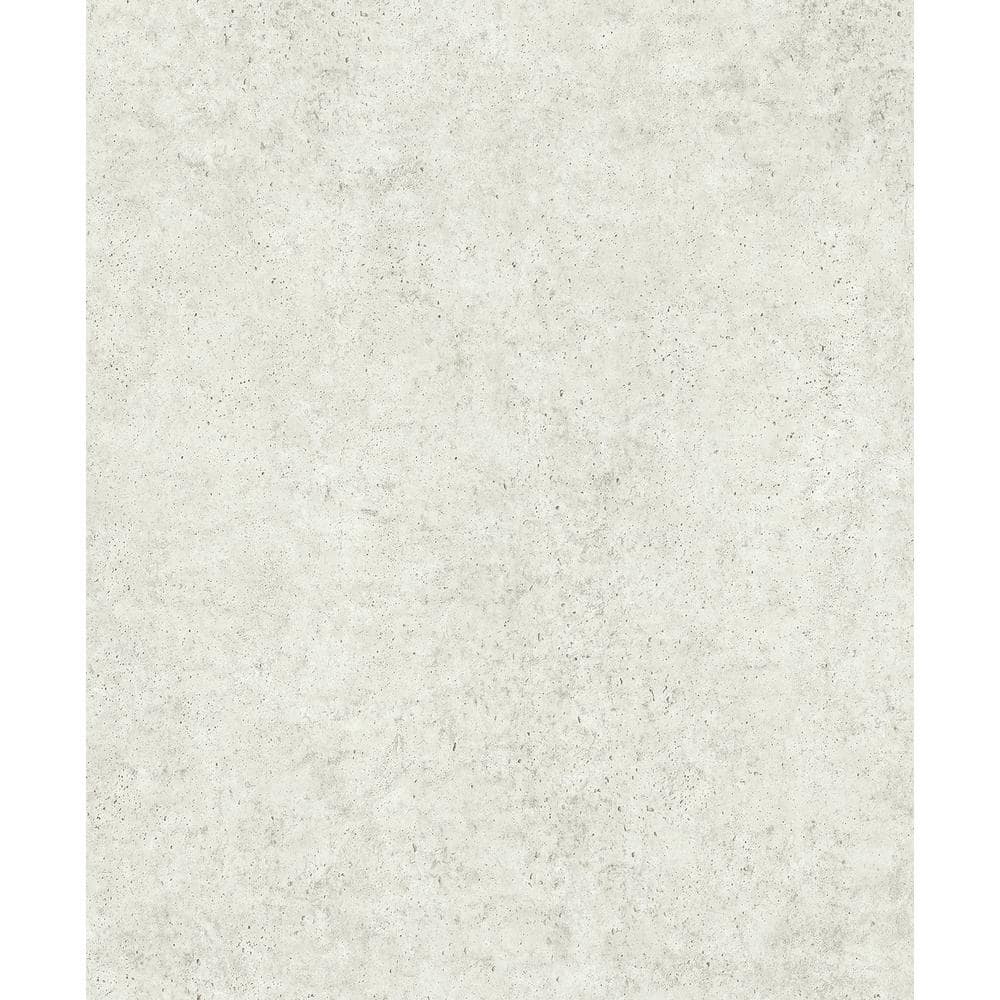 Joaquin Light Grey Faux Cement Wallpaper