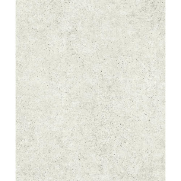 Joaquin Light Grey Faux Cement Wallpaper