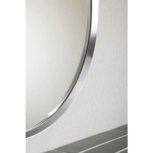 Kohler Wall Mirror By Kohler Vanity Mirror Capsule X 24 Polished Chrome K Cpl K Cpl The Home Depot
