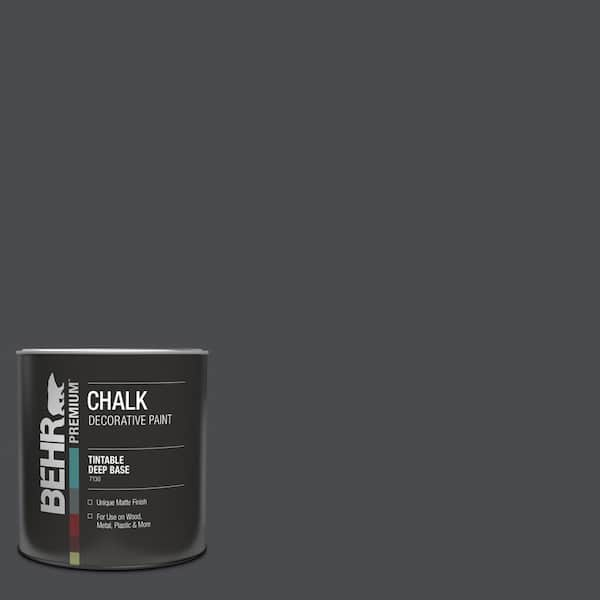 BEHR 1 qt. #N500-7 Night Club Interior Chalk Finish Paint 713004