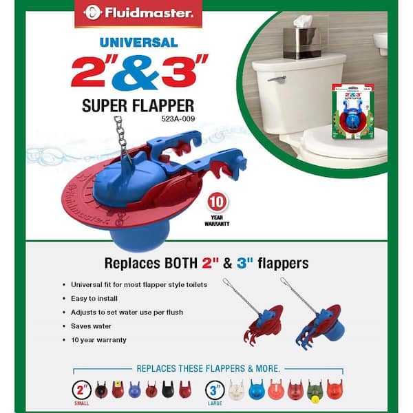Fluidmaster Universal 2 in. and 3 in. Super Toilet Tank