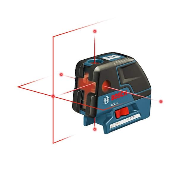Bosch Five Point Self Leveling Alignment Laser with Cross Line