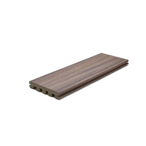 Enhance Naturals 1 in. x 6 in. x 20 ft. Rocky Harbor Grooved Edge Composite Deck Board