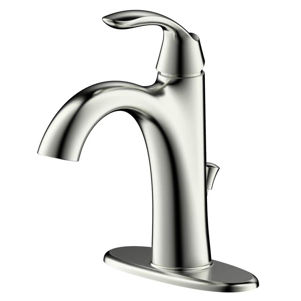 Fontaine Vincennes Single-Hole Mount Bathroom Faucet Chrome Fontaine Vincennes Single-Hole Mount Bathroom Faucet Chrome