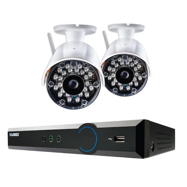 Lorex 4-Channel 960H Surveillance System with 1 TB HDD and (2) Wireless Indoor/Outdoor Cameras