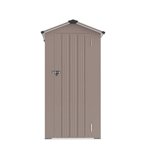 2.5 ft. x 1.4 ft. Metal Shed with Single Door (3.5 sq. ft. )