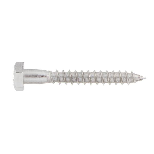 thumbnail interactive-video image 1 of 10 Pack 5/16 X 2 316 Stainless Steel Hex Head Lag Bolts - Marine Grade FAS 1 of 3