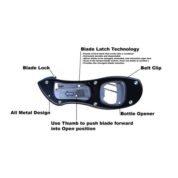 Husky - Retractable Utility Knives (2-Blades)