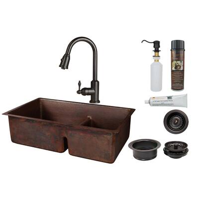 Oil Rubbed Bronze Undermount Kitchen Sinks Kitchen Sinks The Home Depot