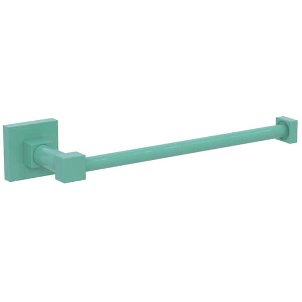 Argo Collection 10 in. Sink Mounted Single Towel Bar in Sea Foam Green