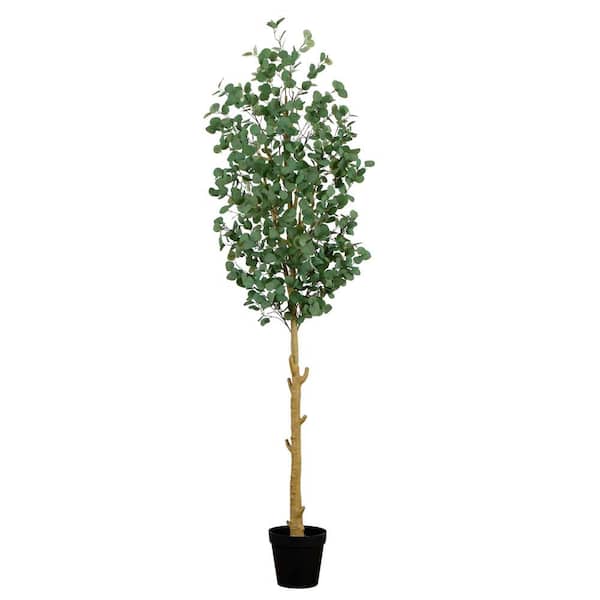 Nearly Natural 9 ft. Artificial Eucalyptus Tree