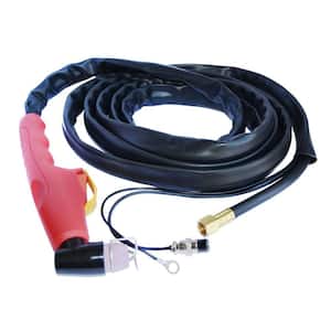 1 gal Handheld Electrical Plasma Cutting Torch 3 Prong Switch Connector for RED Color LTP5000D 13 ft