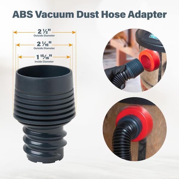 Shop Vac Adapter for Vacuum Accessories, Tools, and Attachments