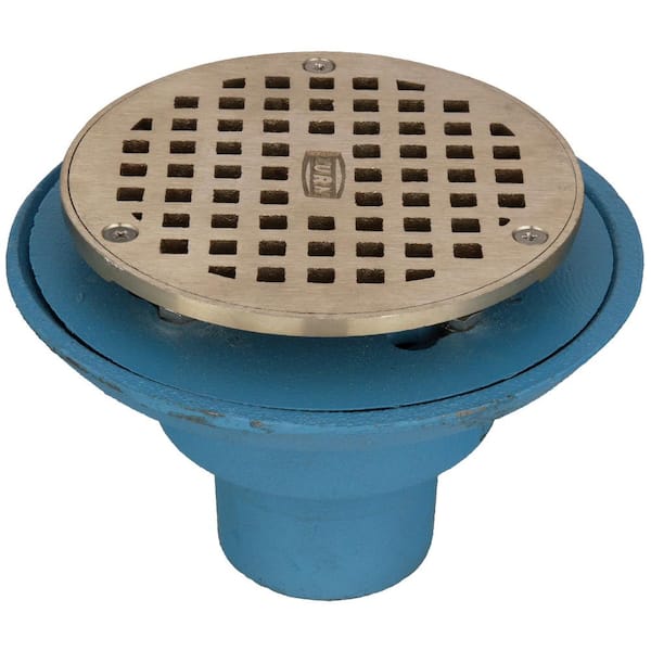 5 Inch Round Shower Drain | Replacement For ZURN | Moresque No. 1