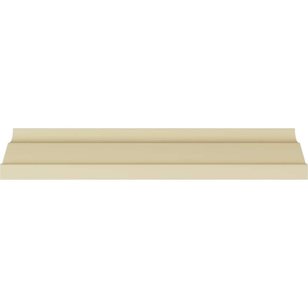 Southampton 94.5" White Polyurethane Crown Moulding