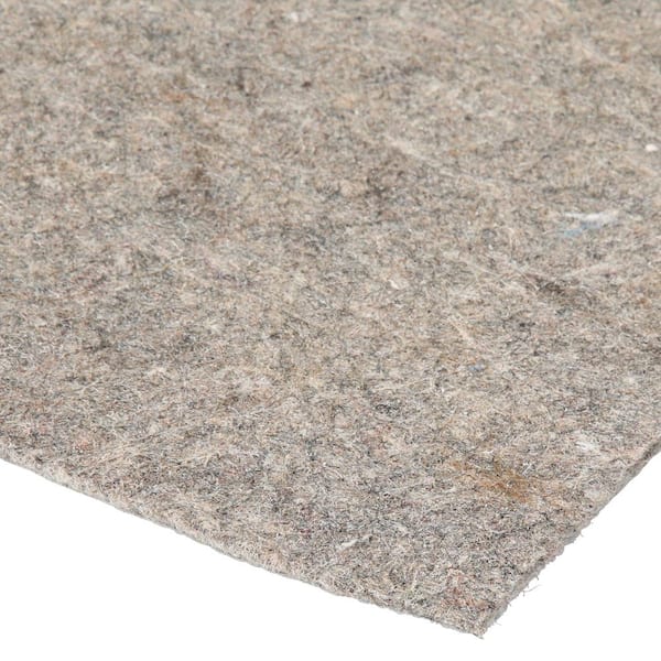 Premium All Surface Gray 6 ft. x 9 ft. Dual Surface Non-Slip Rug Pad