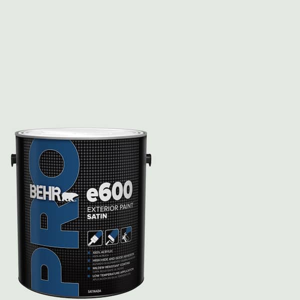 BEHR PRO 1 gal. #PPL-56 Winter Veil Satin Exterior Paint