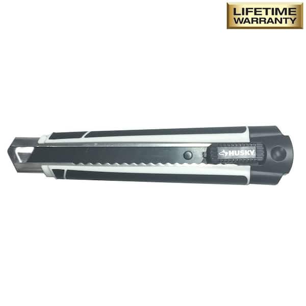 18 mm Pro Snap Knife with 3 Black Blades