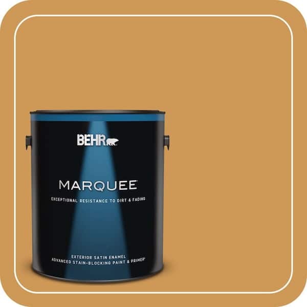 BEHR MARQUEE 1 gal. #M270-6 Glazed Pears Satin Enamel Exterior Paint & Primer