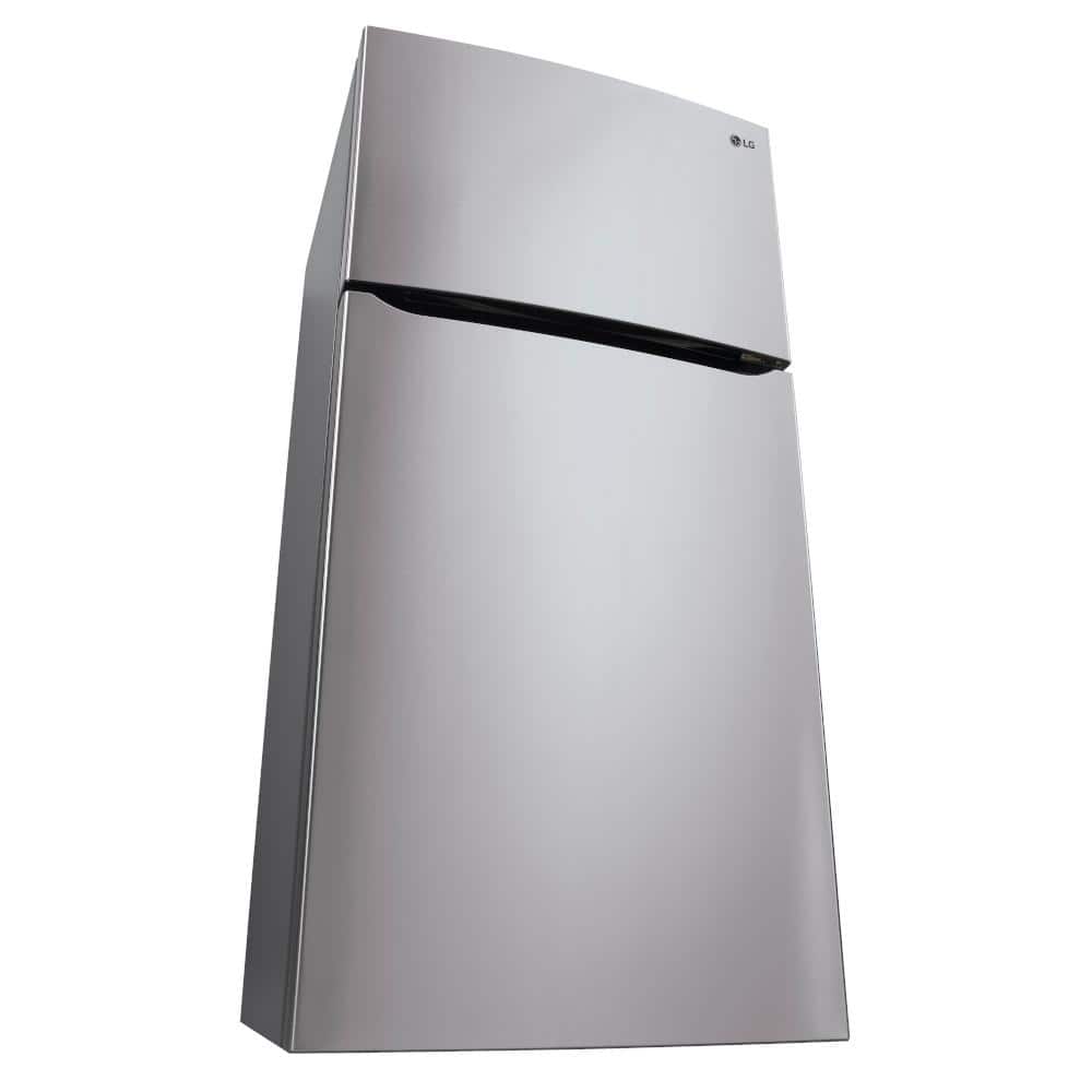 LG 24 cu.ft. Stainless Steel Top Freezer Refrigerator with Ice Maker