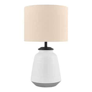 Flynn 21.25 in. White Accent Lamp