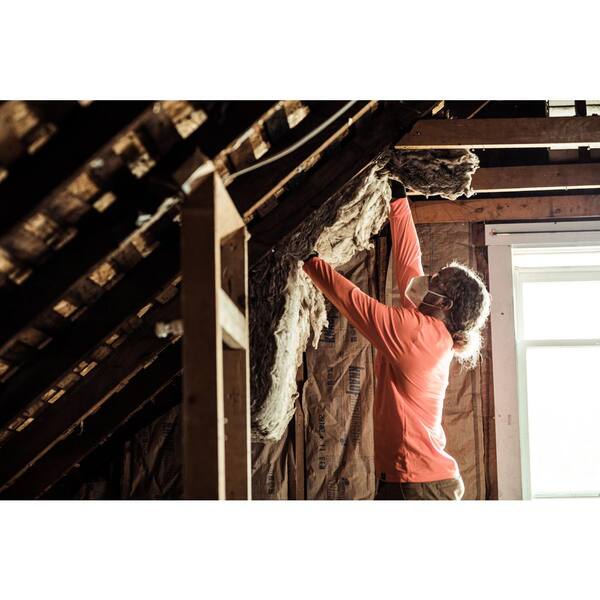 Knauf Insulation R 30 Ecobatt Kraft Faced Fiberglass Insulation Batt 10 In X 16 In X 48 In The Home Depot