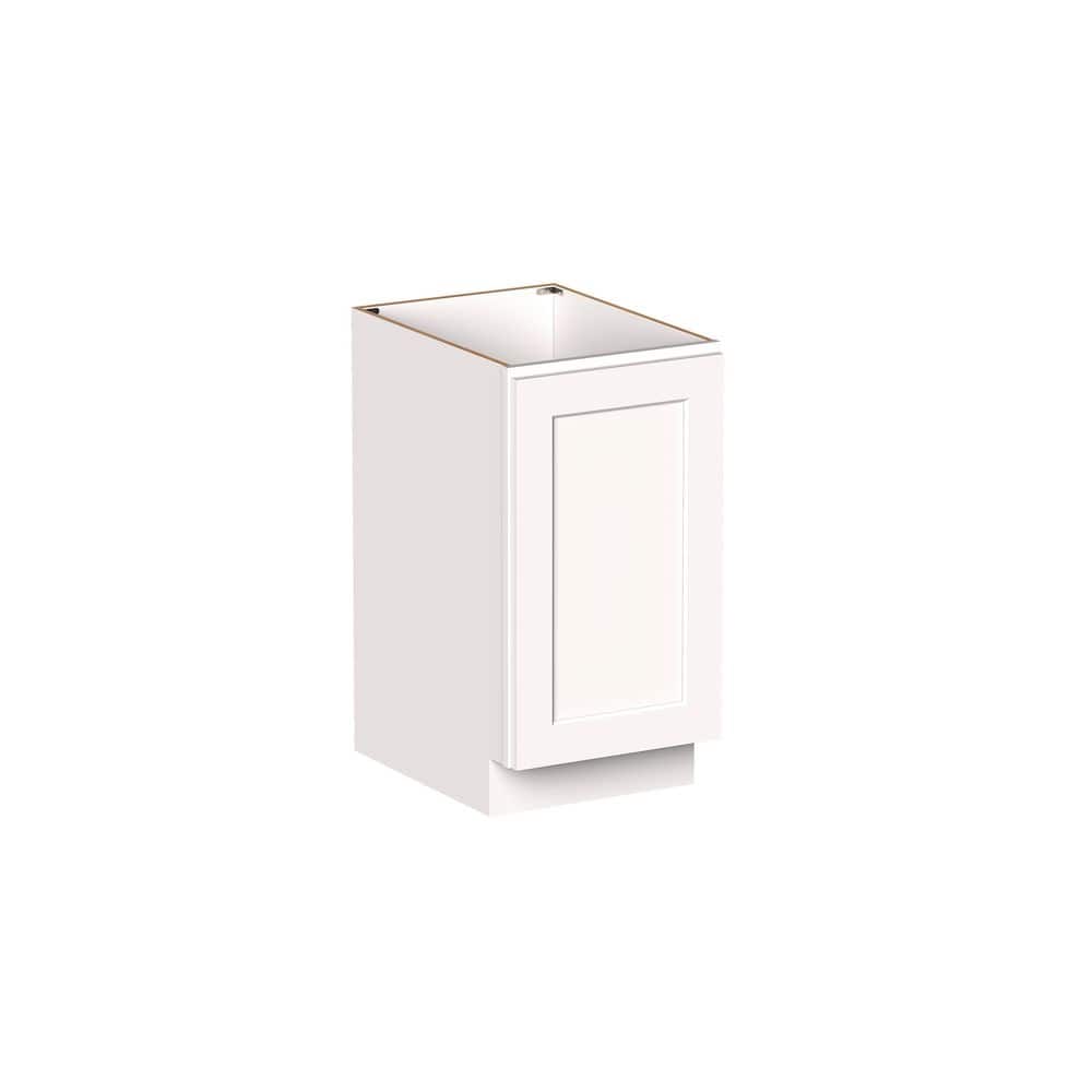 "Shaker Style 18"" W x 24"" D x 34.5"" H Wood Frame Ready to Assemble Full Height Door Base Kitchen Cabinet in Shaker White" price history on PriceWatchPro