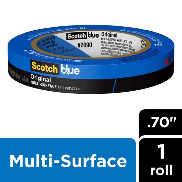 Blue Painters Tape-16 Rolls/Per Case (3x60yds.)