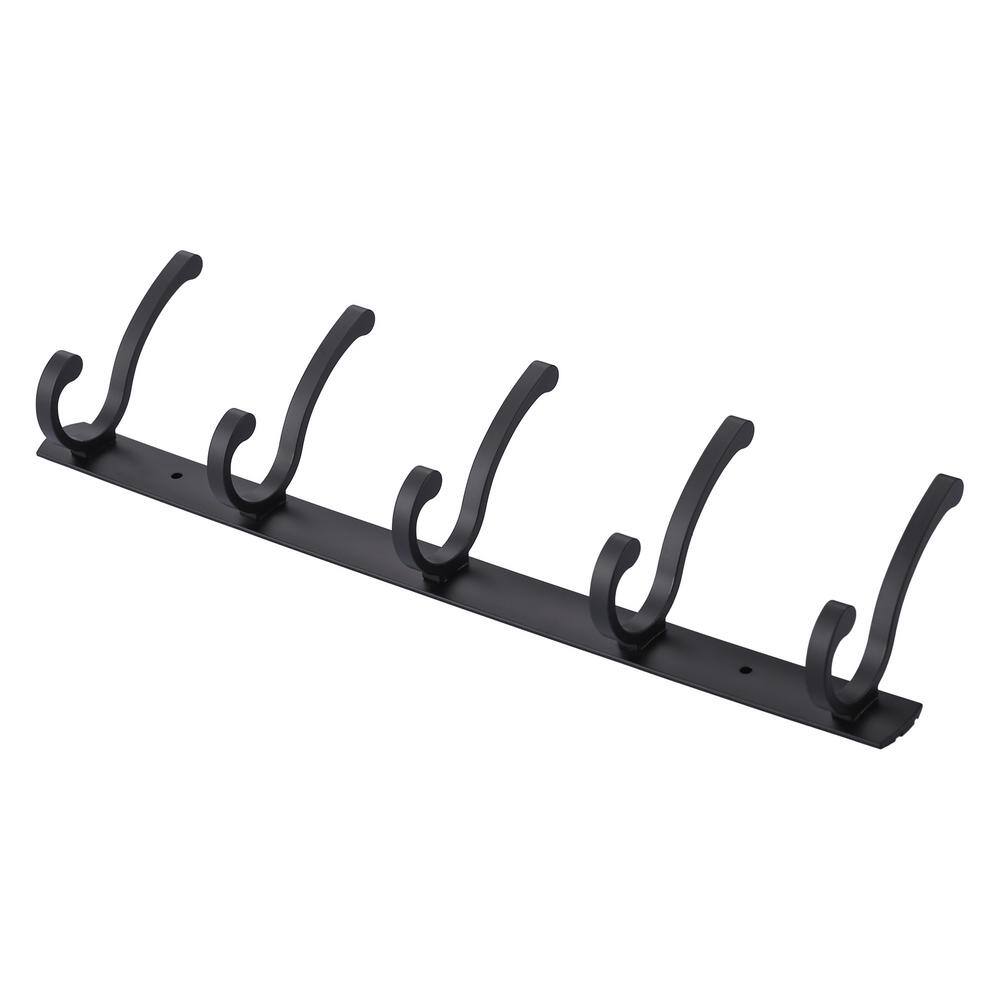 Wall Mounted Coat Rack J-Hook Robe/Towel Hook in Matte Black price history on PriceWatchPro