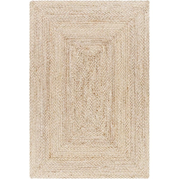 Livabliss Firat Taupe Cottage 6 ft. x 9 ft. Indoor Area Rug