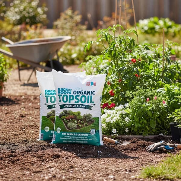 Back to the Roots Organic Top Soil, Bulk Value Soil Pallet (60 1 cu. ft. Bags)