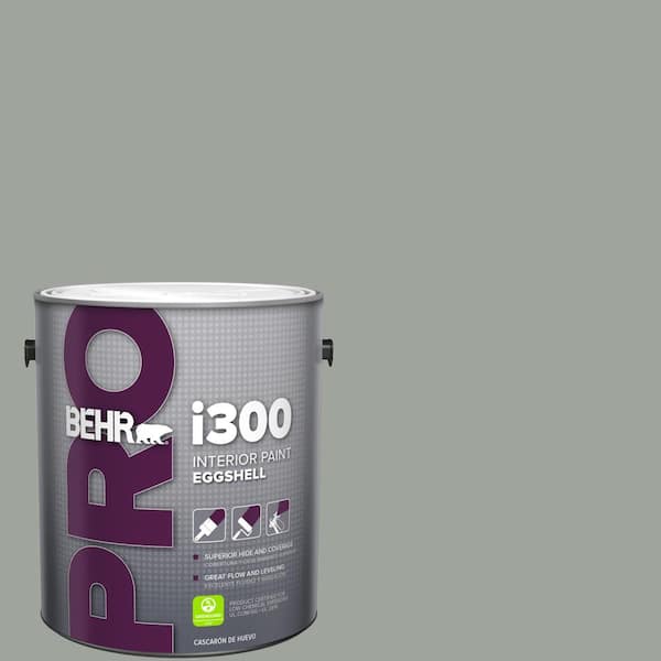 BEHR PRO 1 gal. #710F-4 Sage Gray Eggshell Interior Paint