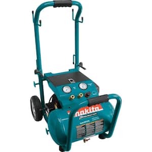 5.2 Gal. 3.0 HP Electric Single Tank Air Compressor with Bonus 15 Degree 1-3/4 in. Pneumatic Coil Roofing Nailer
