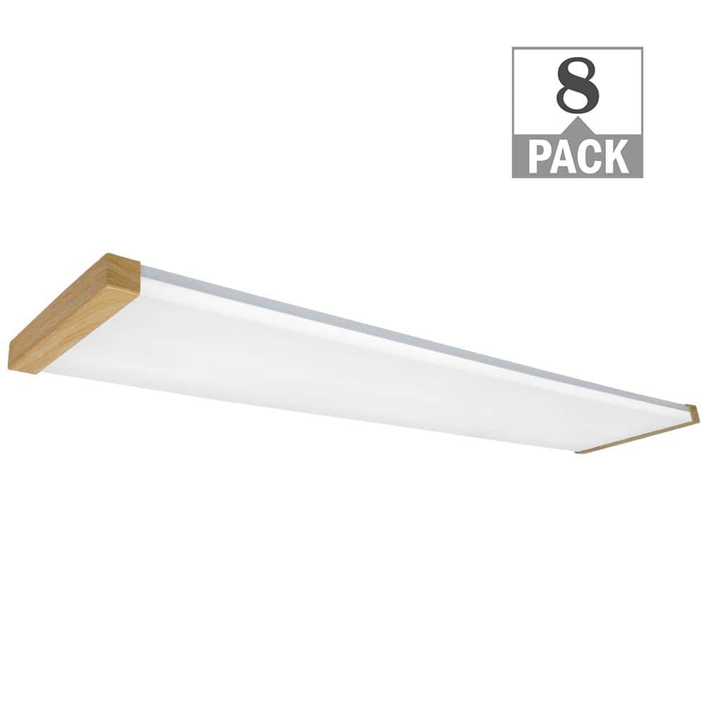 4 ft. x 10 in. Modern LED Kitchen Light Flush Mount Light 4200LM 46W Adjust