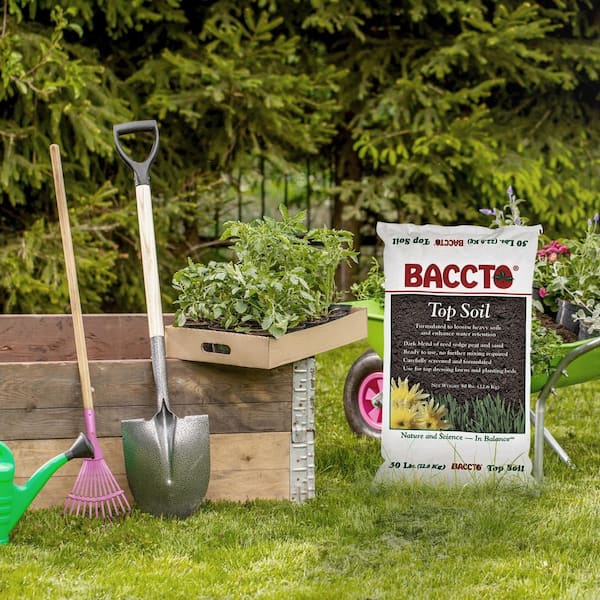 50 lbs. Baccto Top Soil with Reed Sedge, Peat and Sand