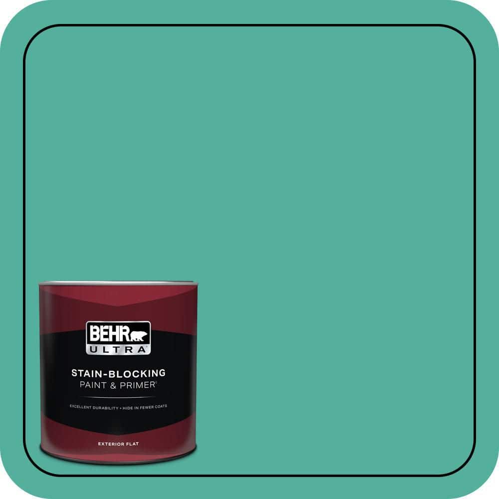 1 qt. #P440-5 Water Park Flat Exterior Paint & Primer price history on PriceWatchPro