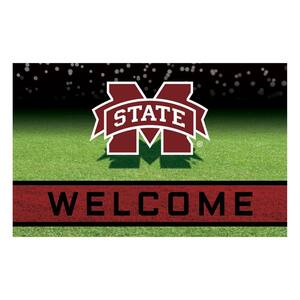 Mississippi State University 18 in. x 30 in. Rubber Door Mat