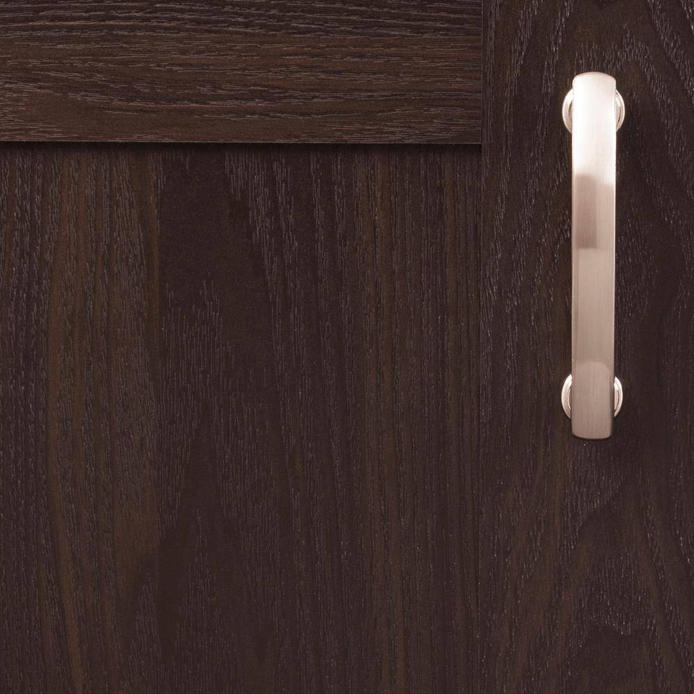 Satin Nickel 3-3/4" Modern Farmhouse Cabinet Pulls